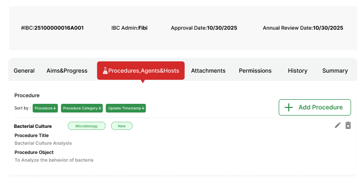 Research Administration Software IBC